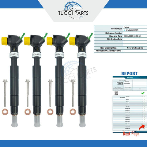 4x SPRINTER-C-E Class 651 Injector Injection Nozzle A6510704987 A6510700587