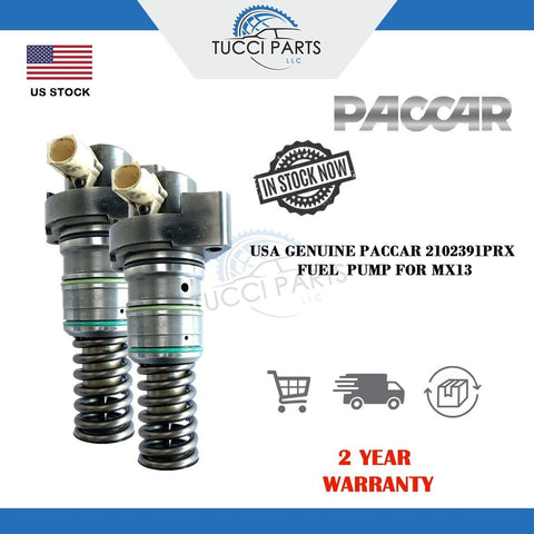 2x Fuel Pump 2102391 1934322 1871117 For DAF Paccar Motor MX13 Engine