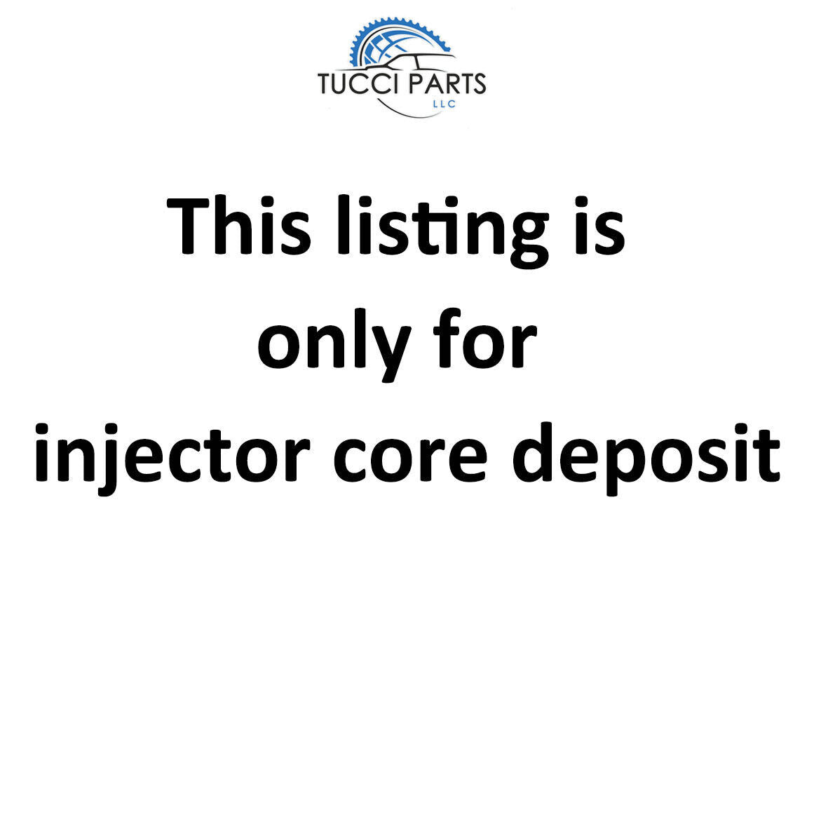 Refundable Core Deposit For Purchase of Injectors on eBay - $50