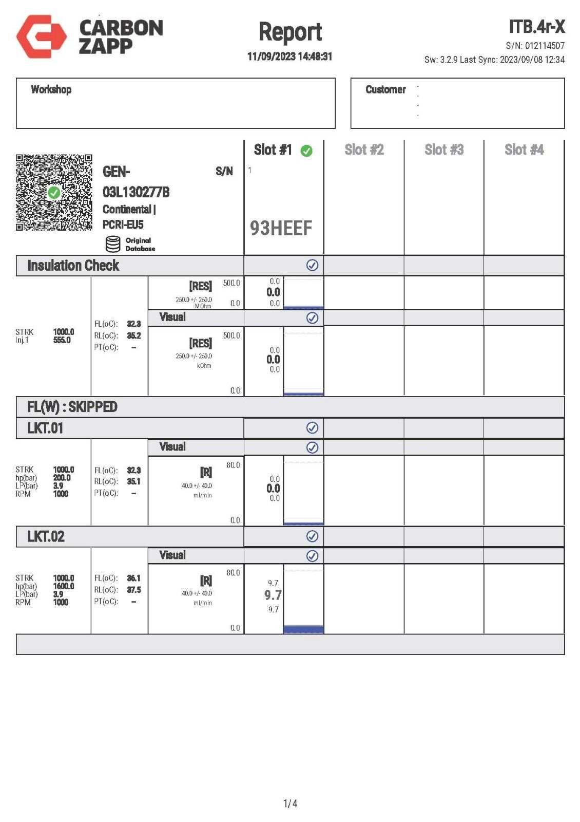 4x 03L130277B, A2C9626040080, 03L130277S VW Siemens CAYA 1,6 TDI Continental VDO