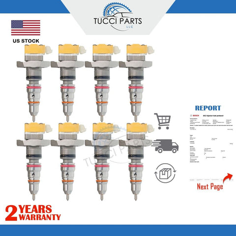 8x Ford International T444E 7.3 Powerstroke Diesel Fuel Injector