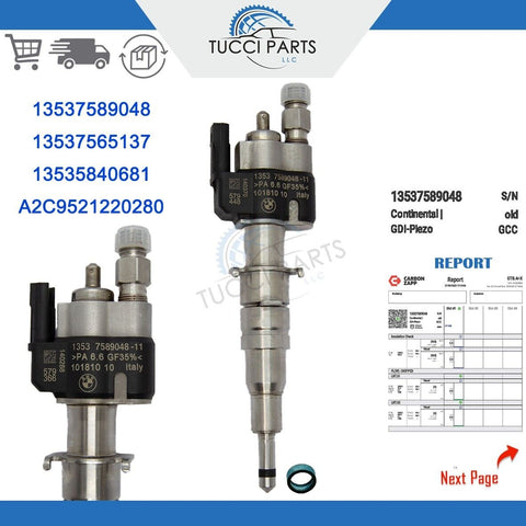 Einspritzdüse Einspritzventil VDO 13537589048-05 13537565137 N43 N53 BMW Benzin