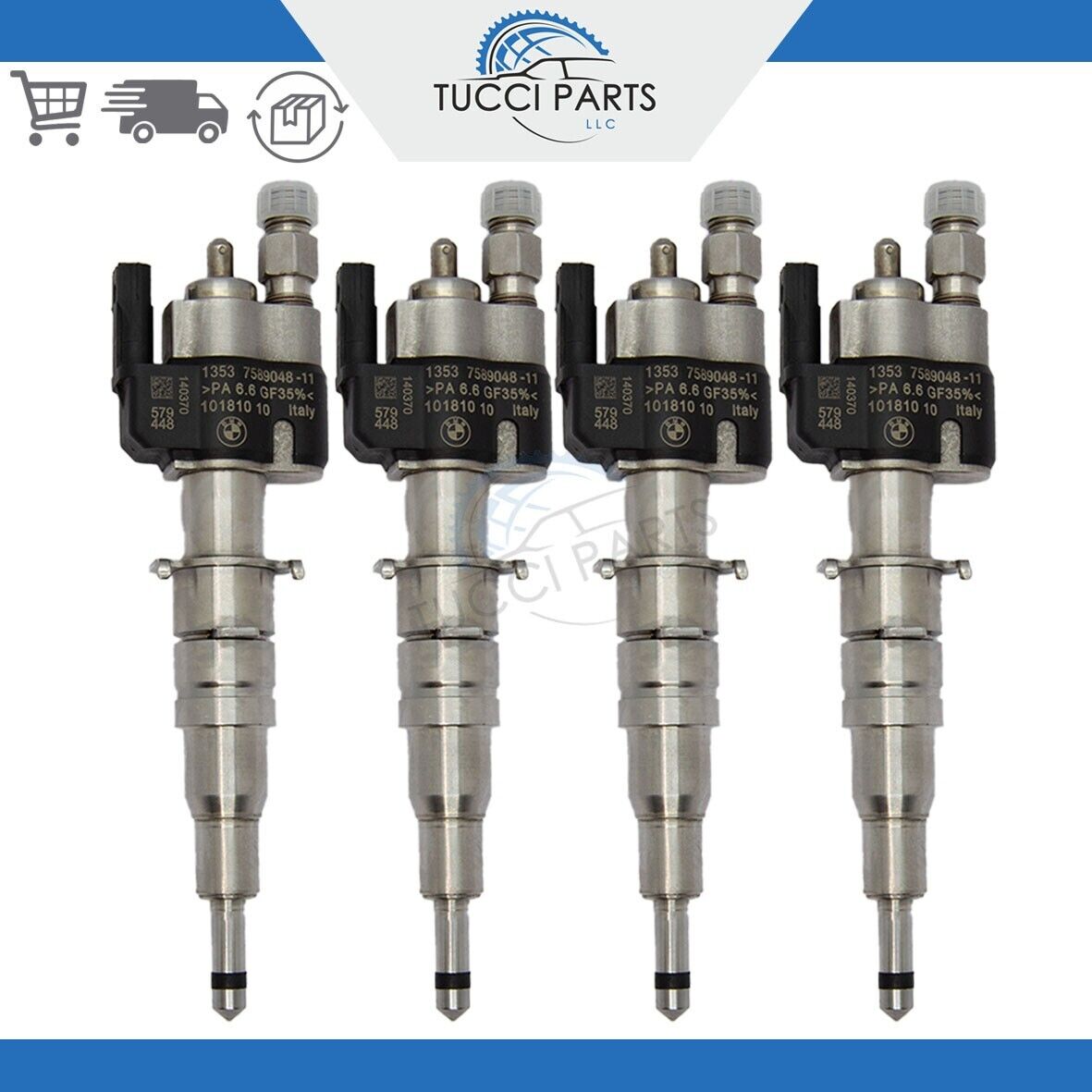 4x Einspritzdüse Einspritzventil für BMW 1er 3er 5er N45 N43 N53 13537589048-11