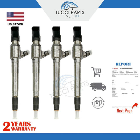 4x Ford Transit Ranger 2.2 TDCI Diesel Injector BK2Q-9K546-AG A2C59517051 OEM